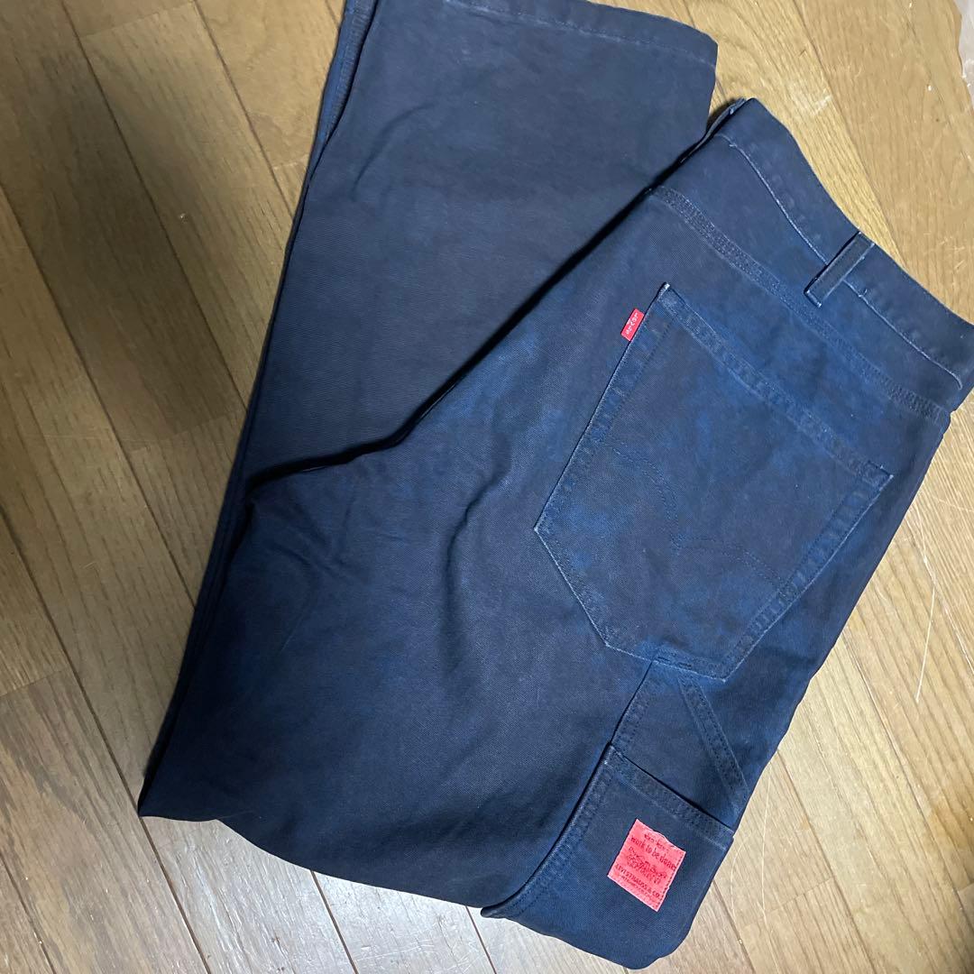 Levi's 568(TM) ルーズ　カーペンター　w36 ブルー　後染め