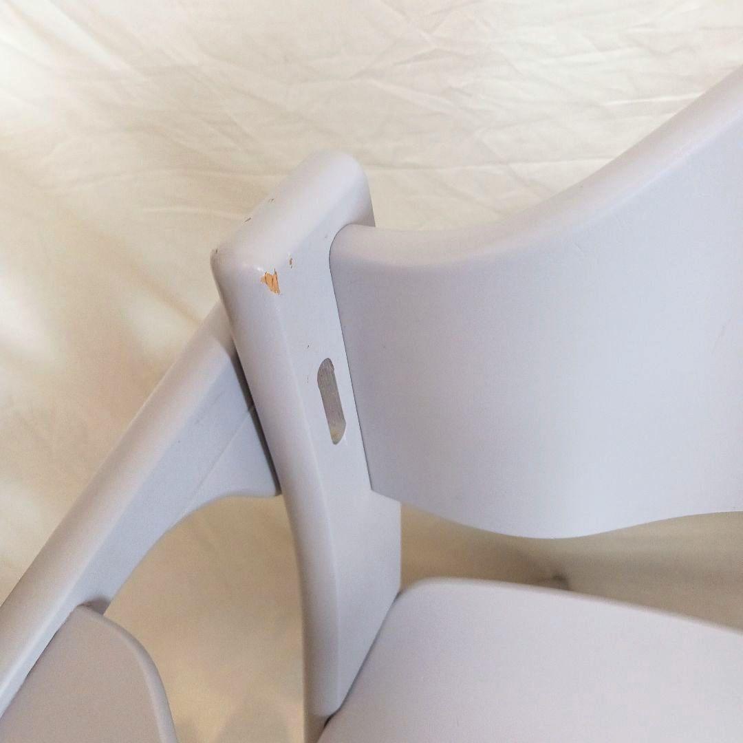 ★【希少】大和屋 アッフルチェア ソフトラベンダー ハイチェア 【組み立て不要】