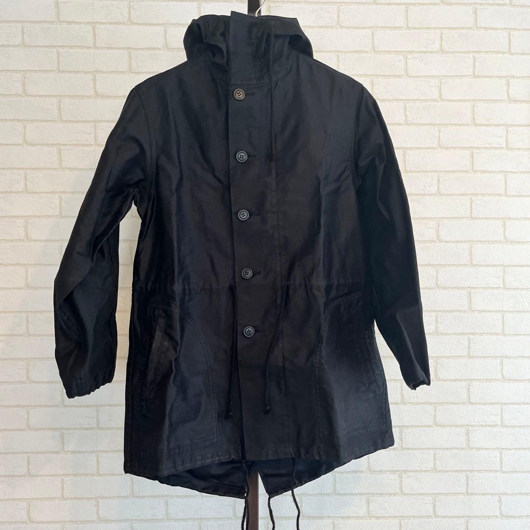 BLACK COMME des GARSONS コットンモッズコート　XS