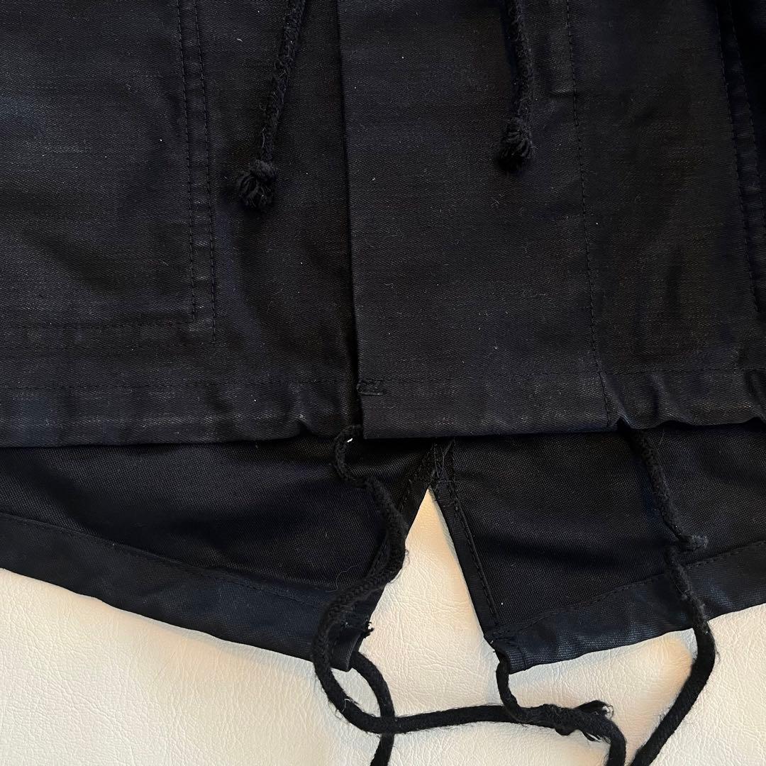 BLACK COMME des GARSONS コットンモッズコート　XS