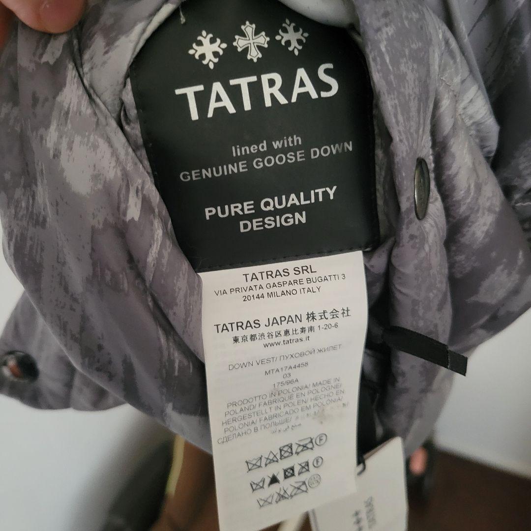 a　タトラス　メンズ　ダウンベスト