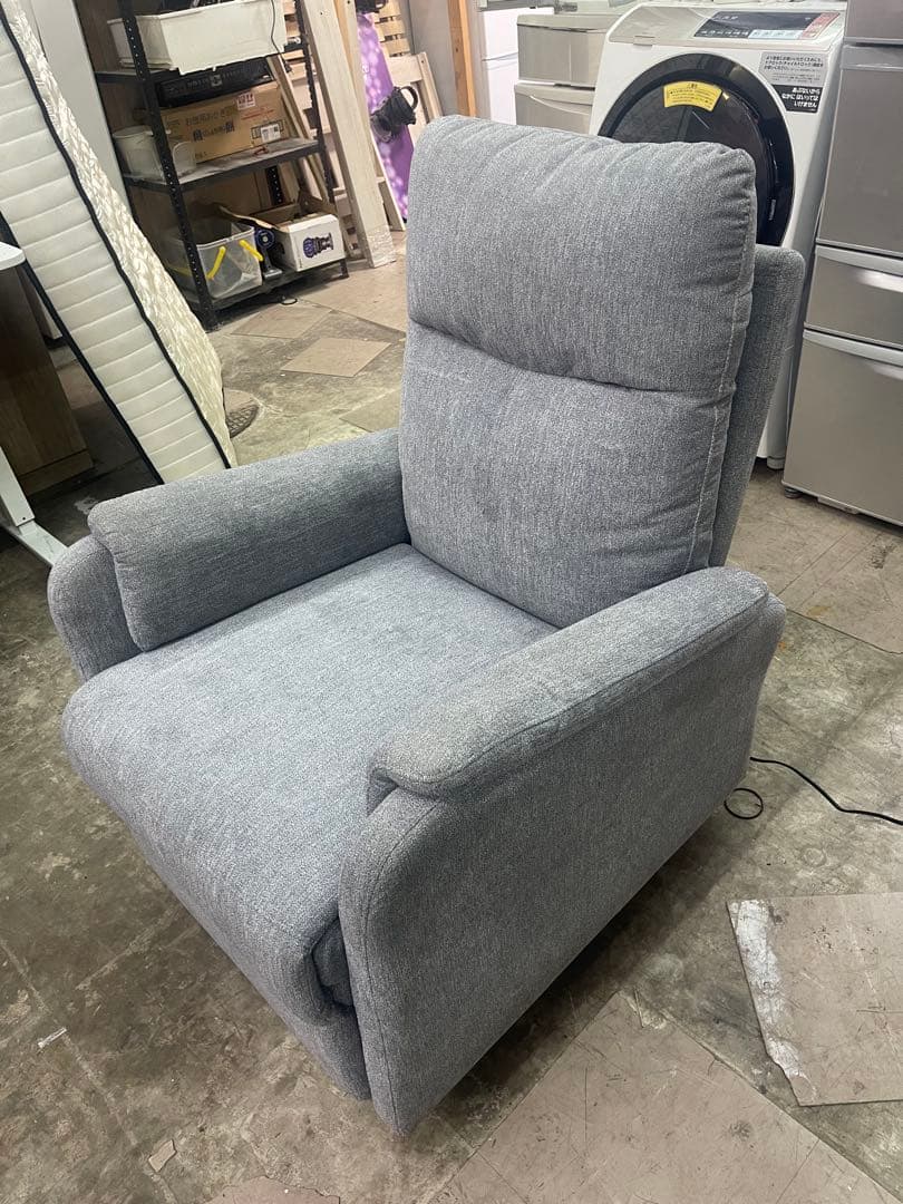 電動リクライニングソファ　USBポート有 直接引き取り可
