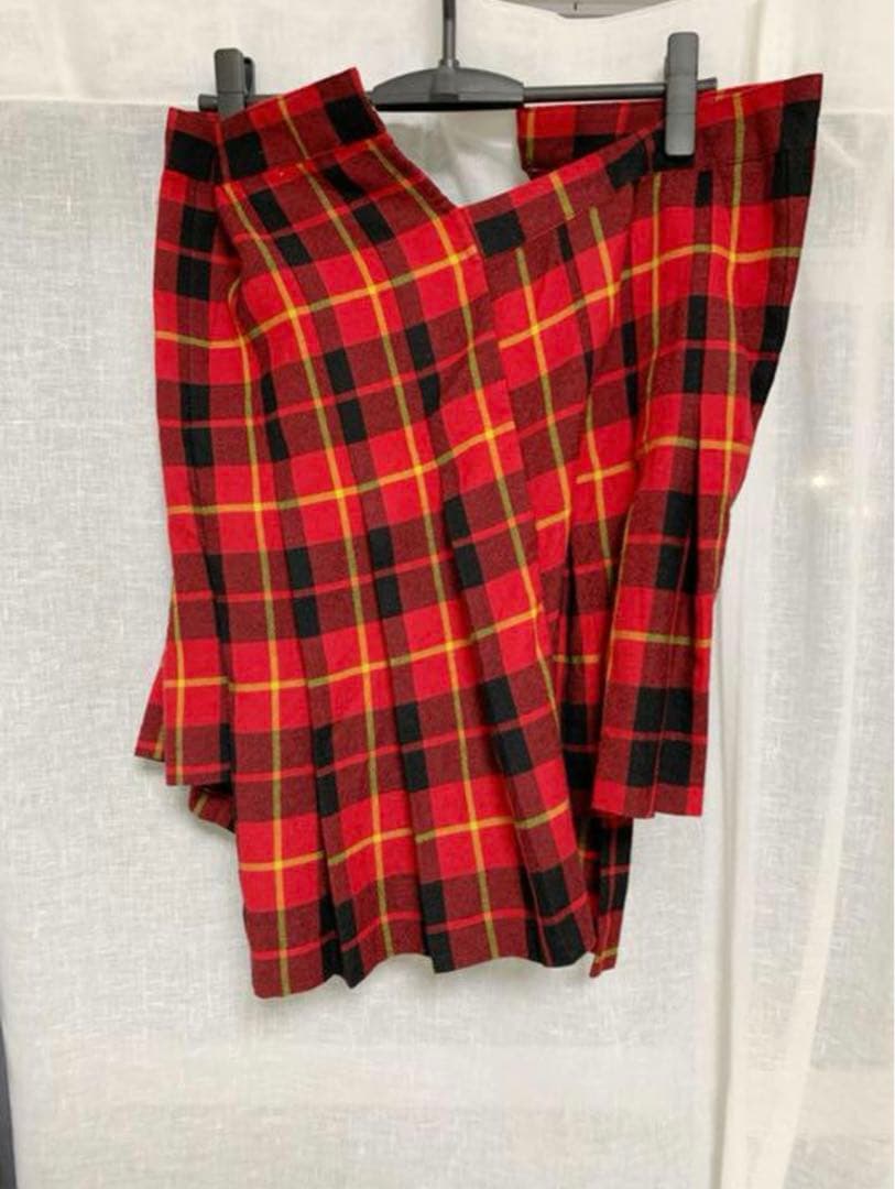 JUNYA WATANABE チェックスカート パンツ