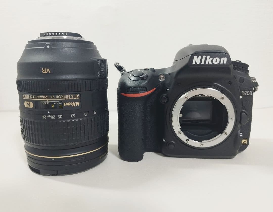 ニコン D750 24-120mm 4G VR Kit バッテリー2個ほぼ未使用