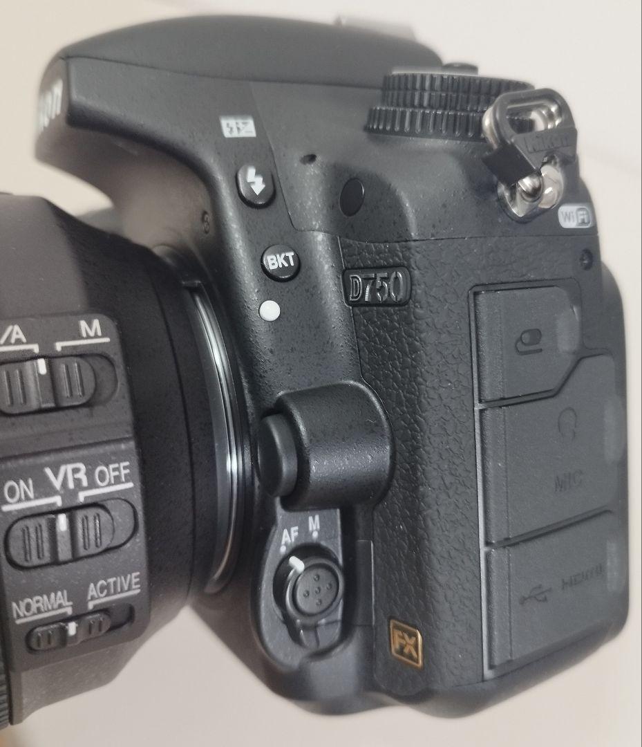 ニコン D750 24-120mm 4G VR Kit バッテリー2個ほぼ未使用
