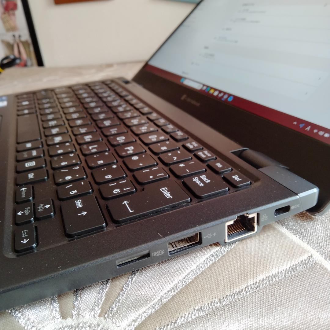 ▷東芝▷１３インチ 1920/1080 11世代 i5 8G 256G