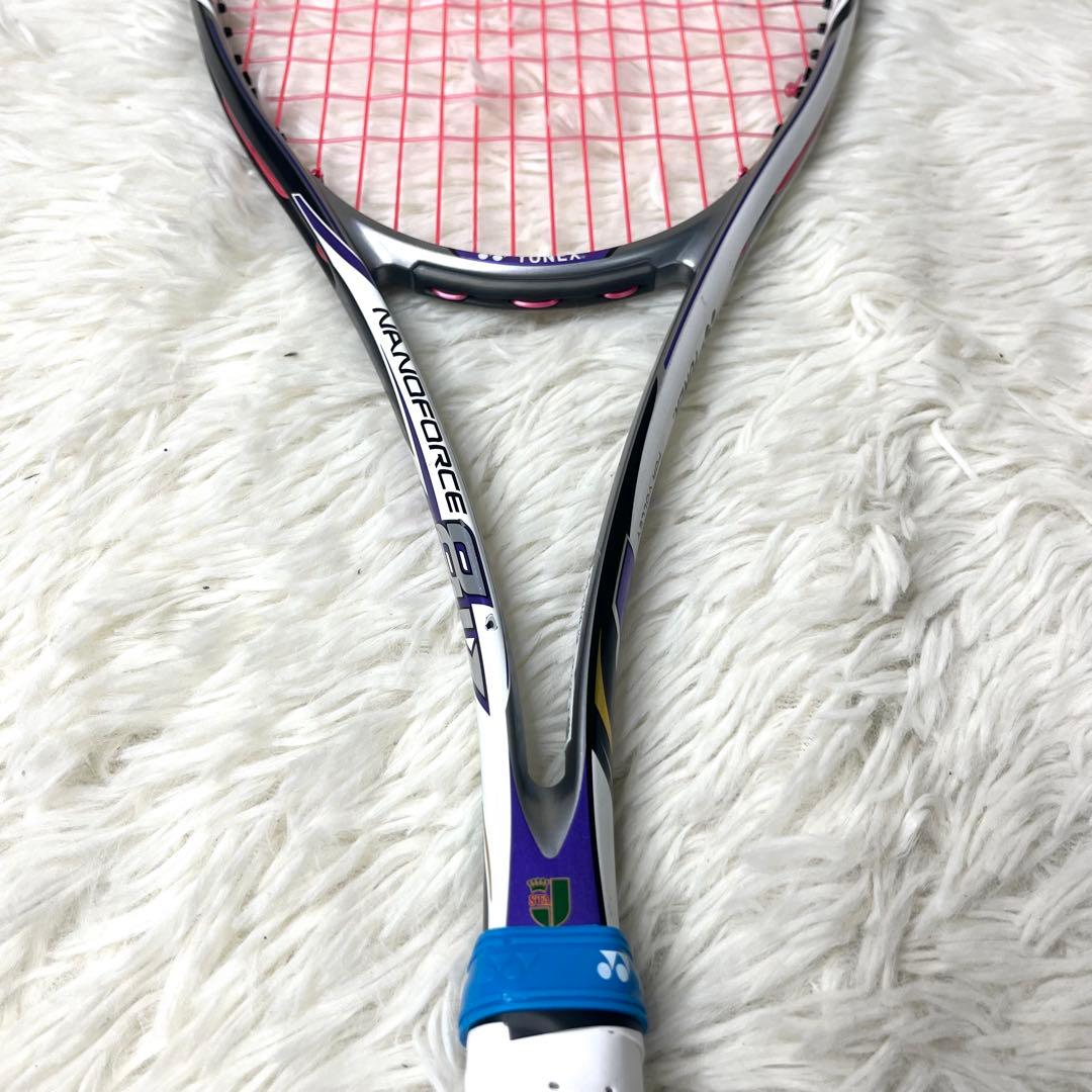 【美品】 ヨネックス ナノフォース8v REV UL1ソフトテニスラケット