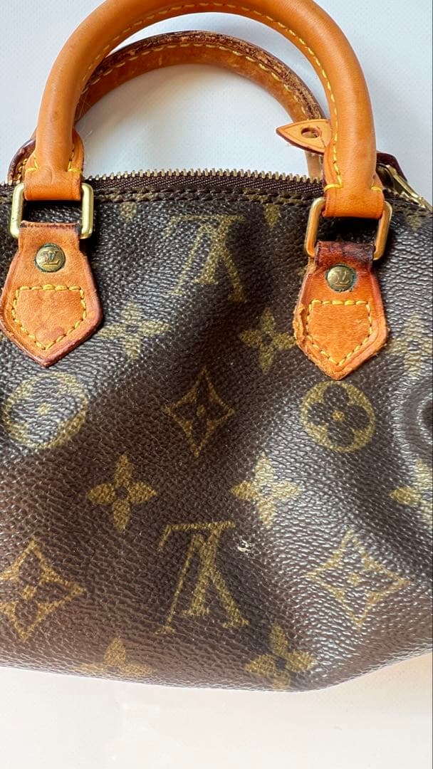 Louis Vuitton モノグラム ミニバッグショルダー付