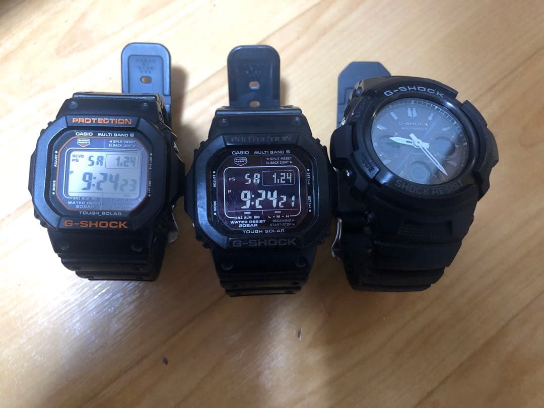 G-SHOCK MULTI BAND 6 3本セット