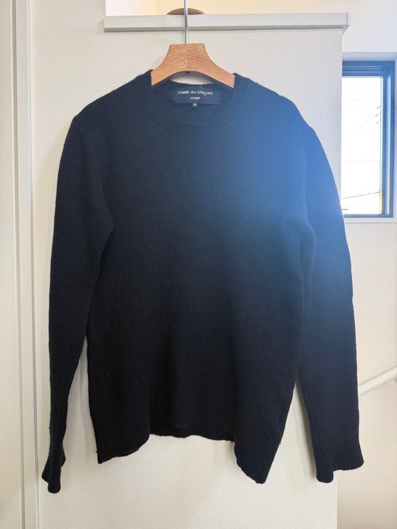 COMME des GARÇONS ネイビー ニット M