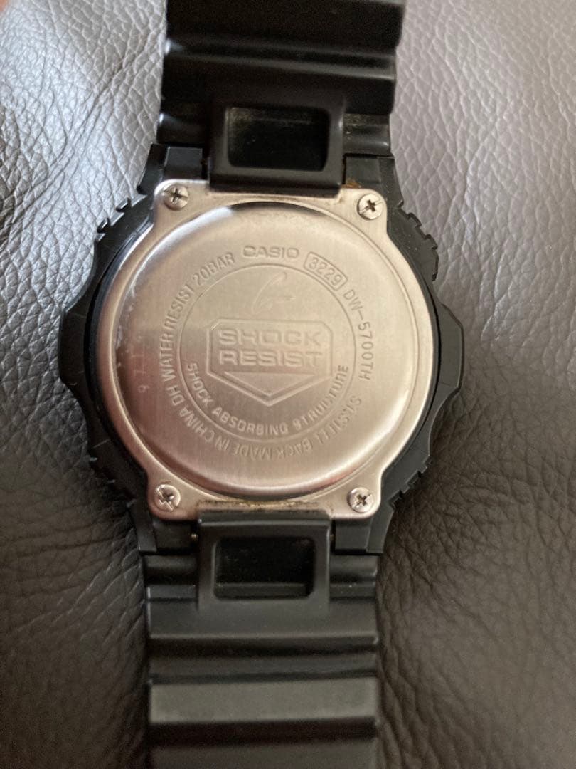 ス*ジ様 G-SHOCK DW-5700TH-1JF ウインタープレミアム