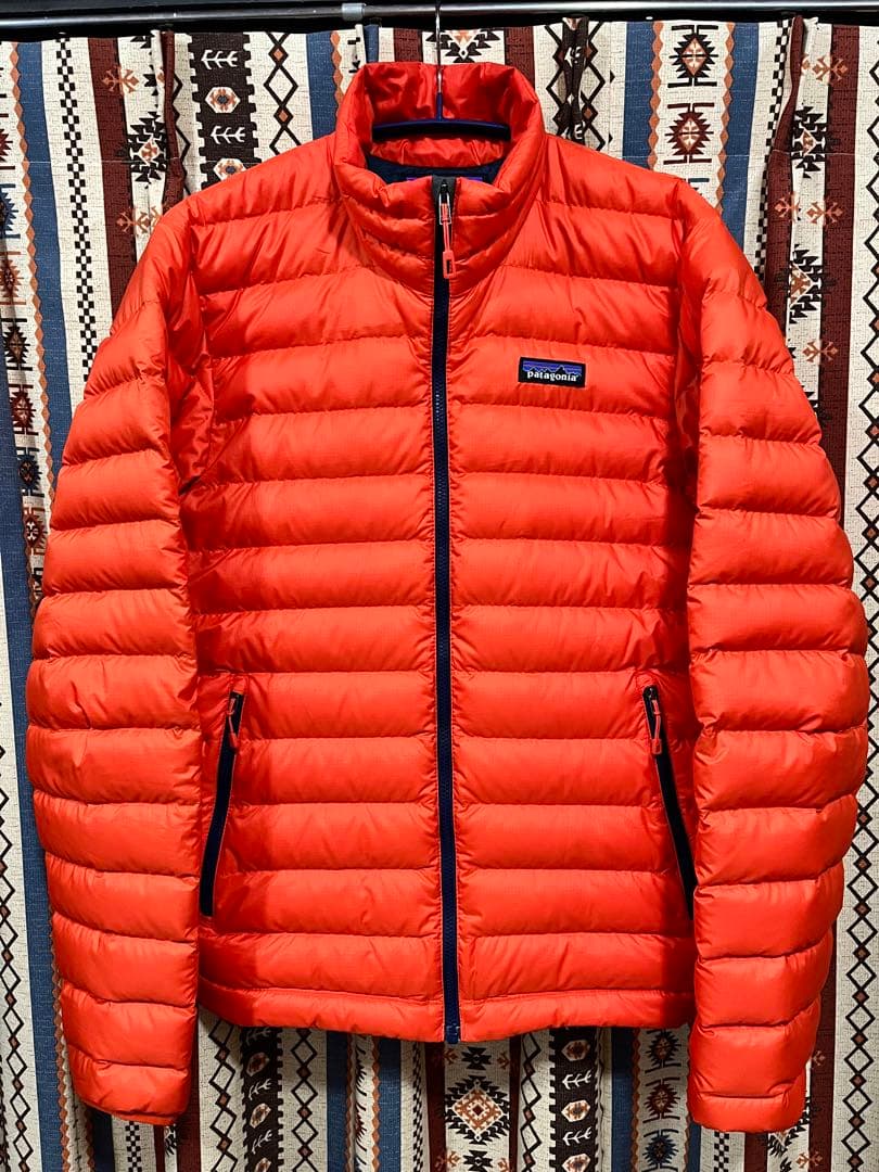 パタゴニア FA17 ダウン セーター ジャケット オレンジ モンベル