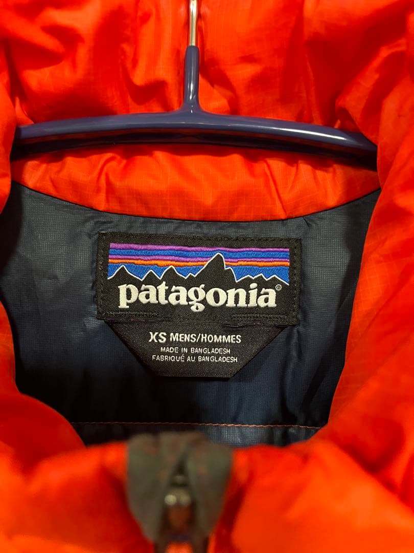 パタゴニア FA17 ダウン セーター ジャケット オレンジ モンベル