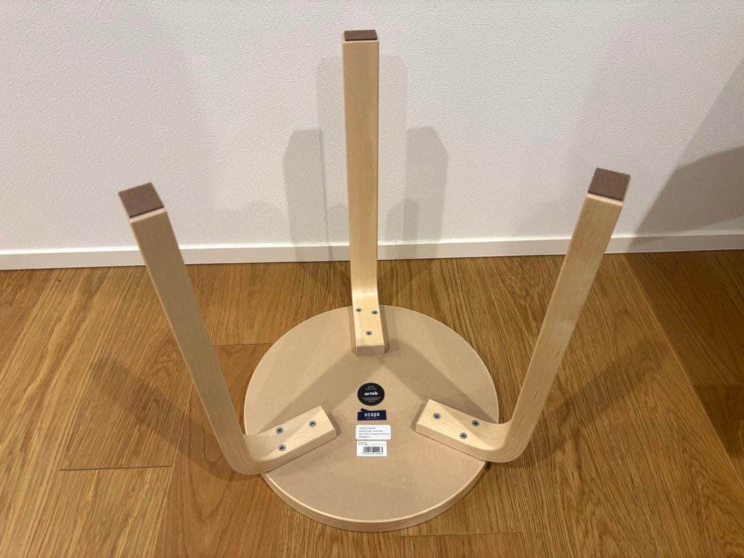 【新品】 artek スツール60 新色scope別注リノリウム エスプレッソ