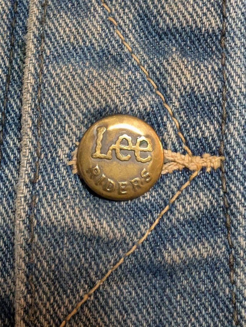 80S【唯一無二！フルデコ仕様】Leeリー 101-J デニムジャケット