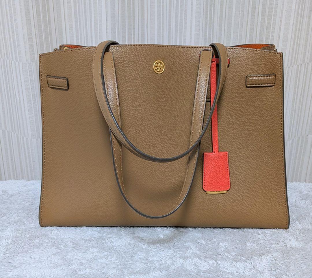 【美品】　トリーバーチ　ウォーカーサッチェル　Ａ４サイズ　ショルダー　トート