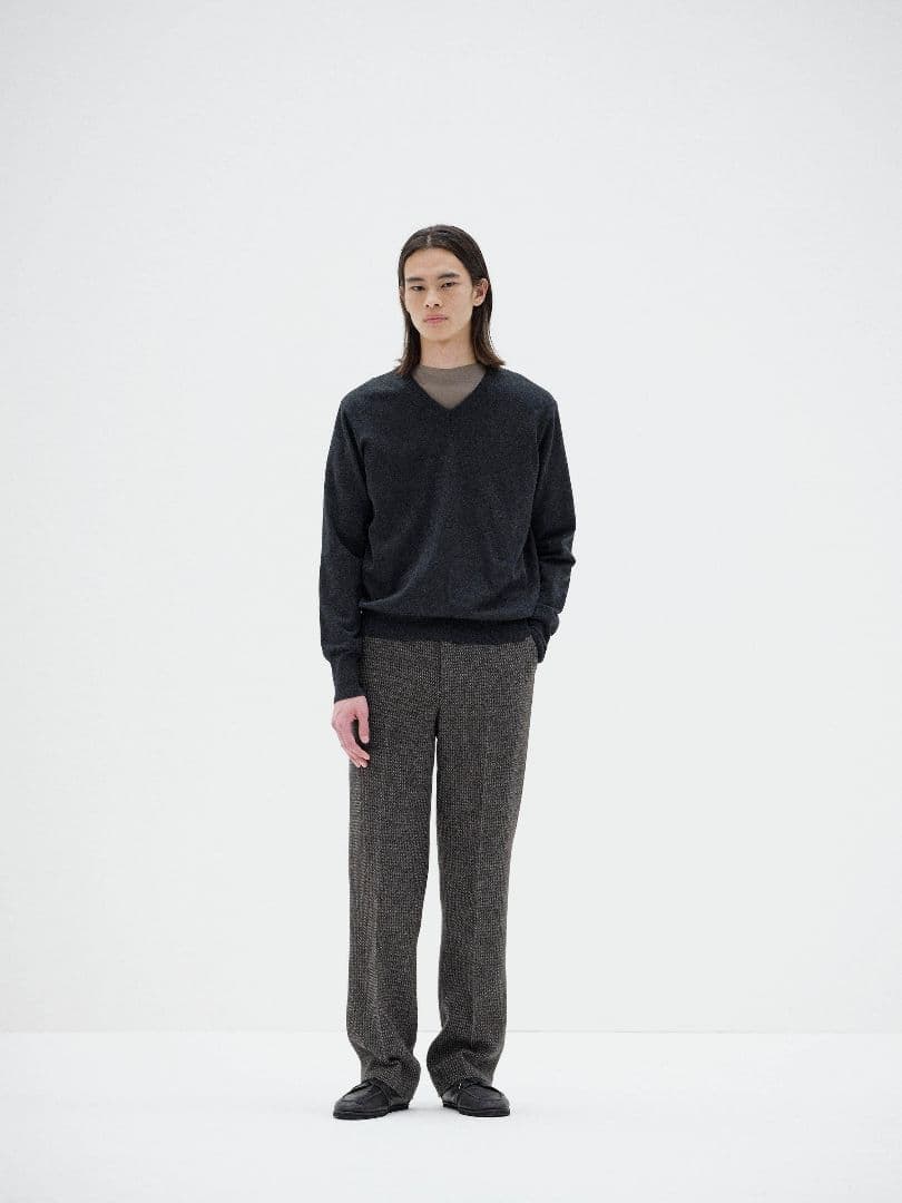 あ*ん様 ALPACA WOOL SILK TWEED SLACKS 4