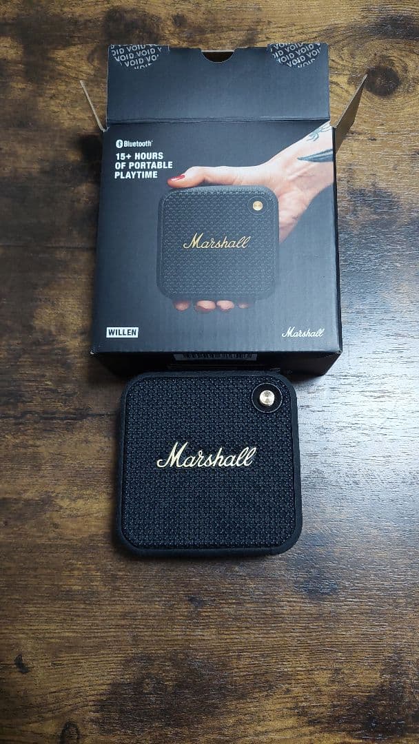 MARSHALL スピーカー(箱・充電コード有)