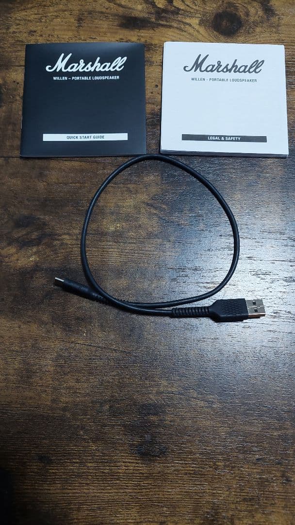 MARSHALL スピーカー(箱・充電コード有)