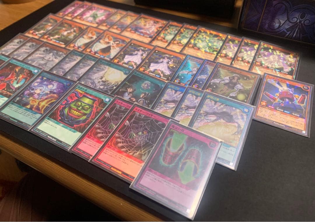 ラッシュデュエル　夢中　デッキ　調整パーツ+スリーブ付き