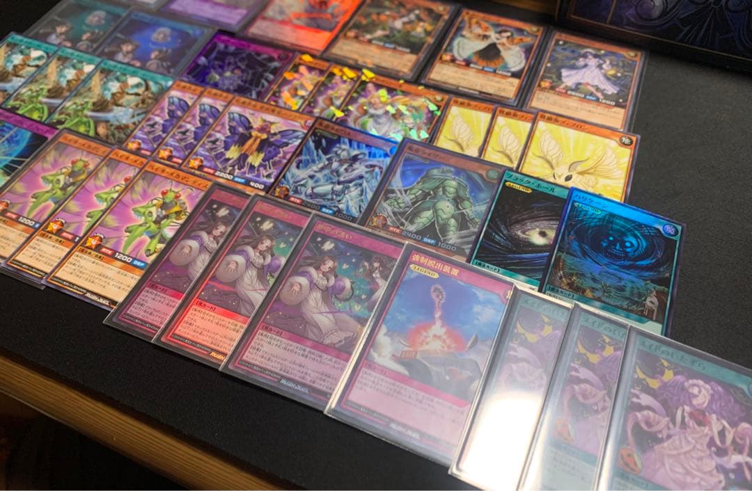 ラッシュデュエル　夢中　デッキ　調整パーツ+スリーブ付き