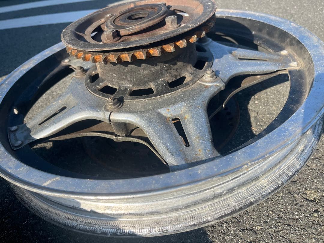 ホーク3 トリプルディスク　リアホイール