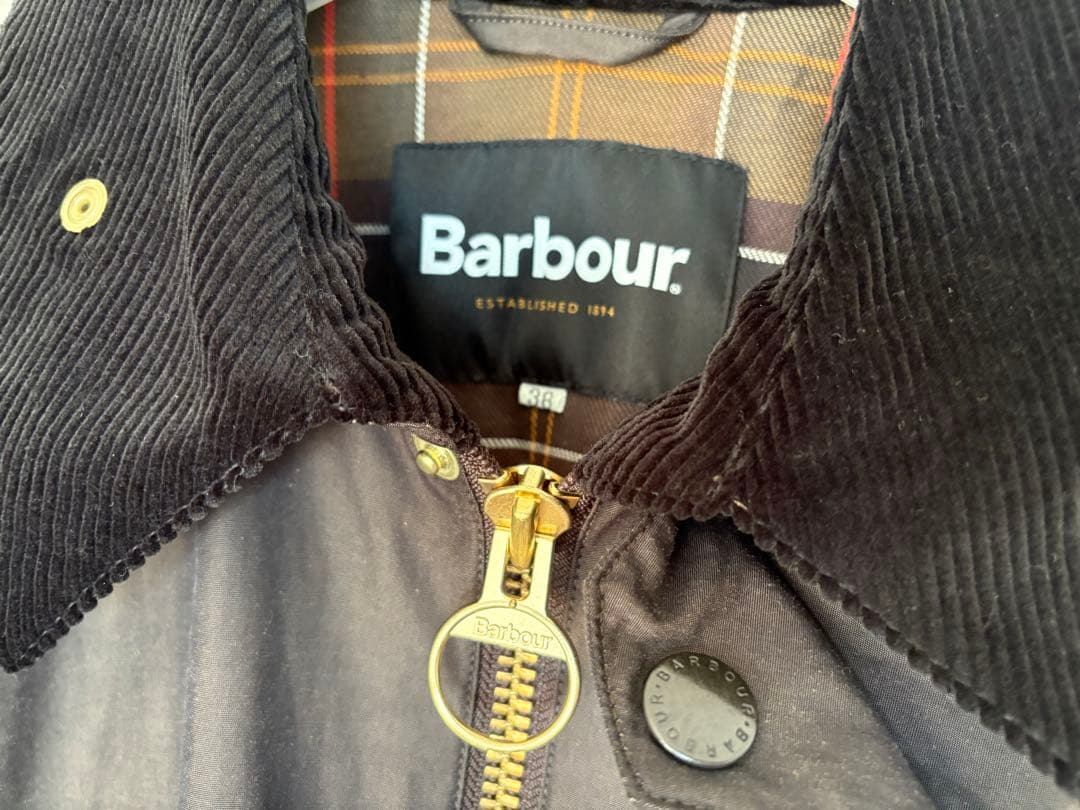 【BARBOUR/バブアー】RELUME TRANSPORT：別注ブルゾン　38