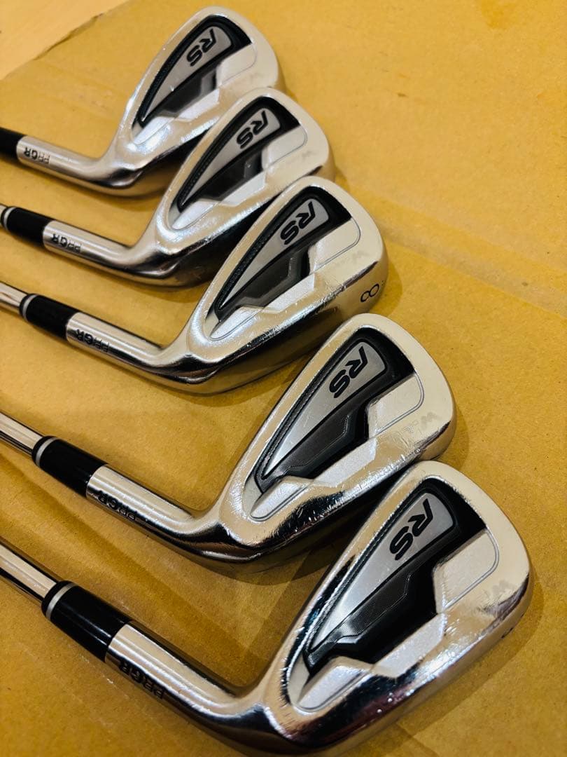 プロギア RS 2018年モデル　6-9番、Pw　アイアン5本セット名器