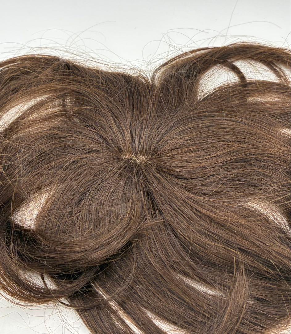 【美品】ジュリアオージェ クロスフリー ウィッグ チャ 人毛100％ 59558