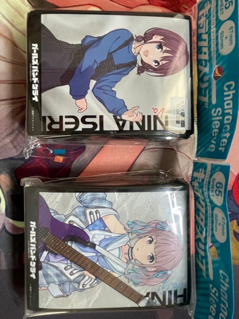 ヴァイスシュヴァルツ　ガールズバンドクライ　4コン　TD　PR　スリーブ付き