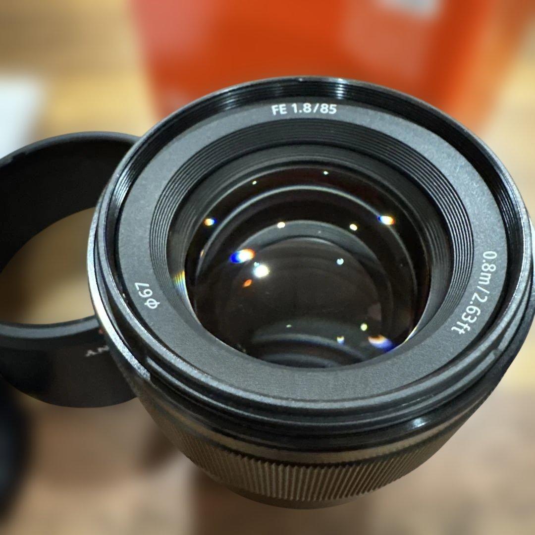 SONY FE 85mm F1.8 レンズ Eマウント SEL85F18