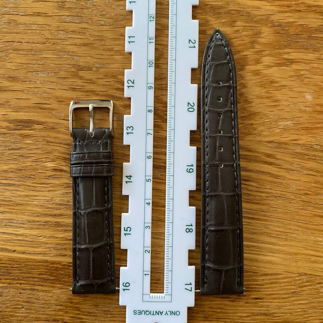 【美品】アルキメデス・スパイラル オリジナル マットクロコダイル 18mm