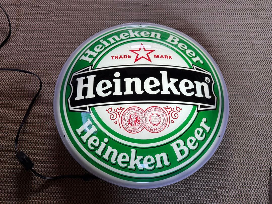 Heineken ハイネケン 看板 ライト