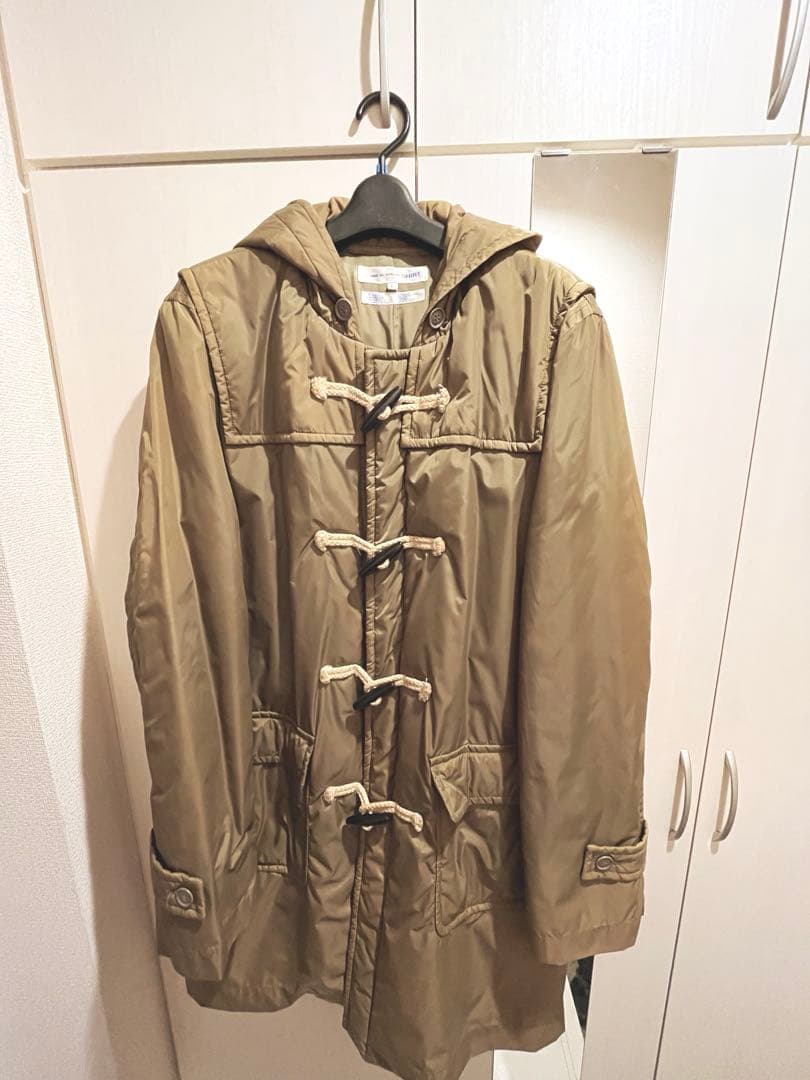COMME des GARCONS SHIRT ナイロン ダッフル コート