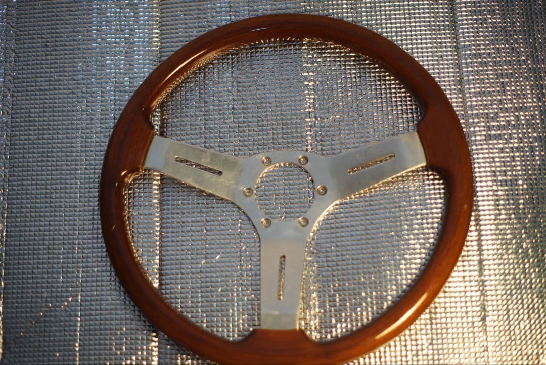 NARDI ウッド ステアリング 36φ 当時物