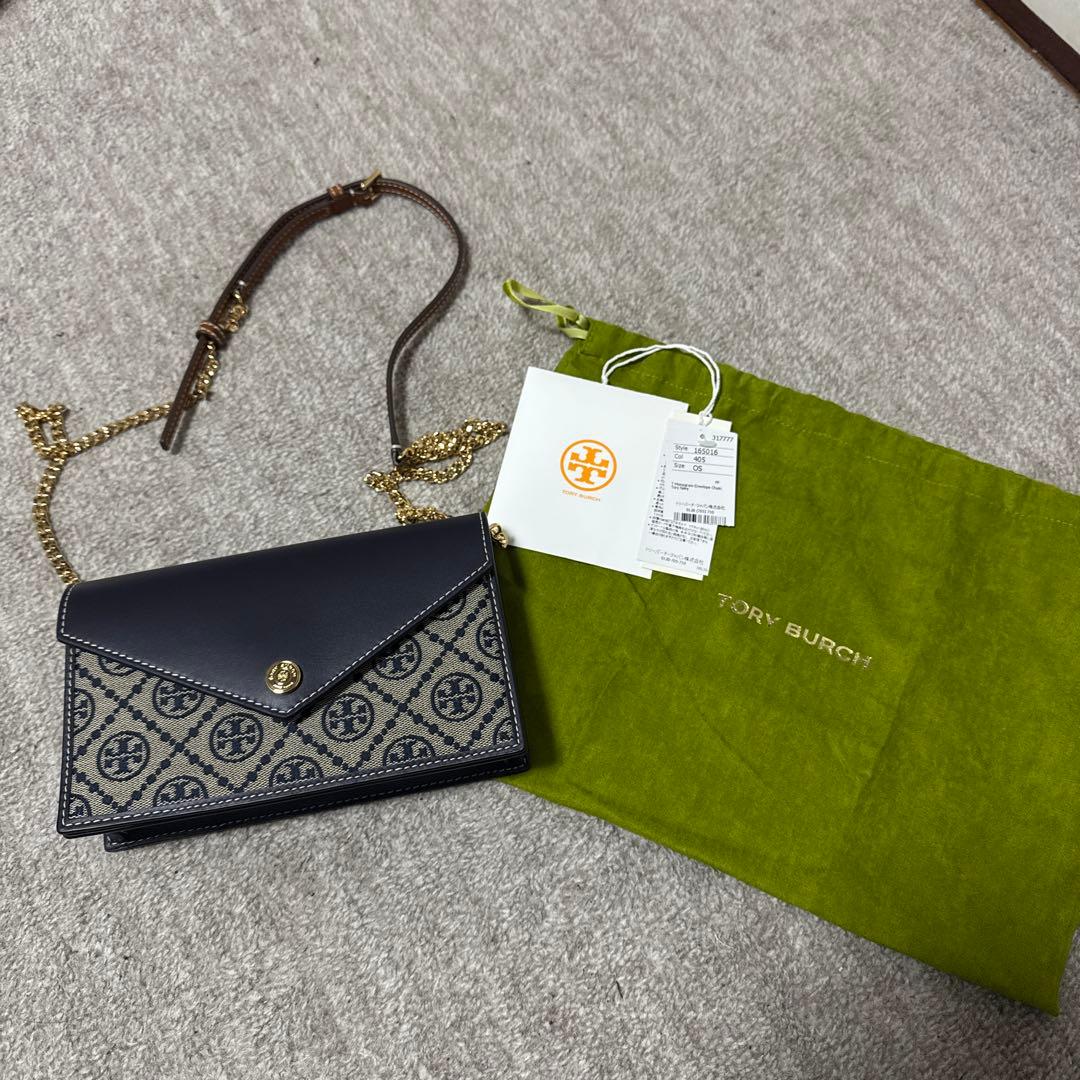 Tory Burch T-Monogram Envelope トリーバーチ