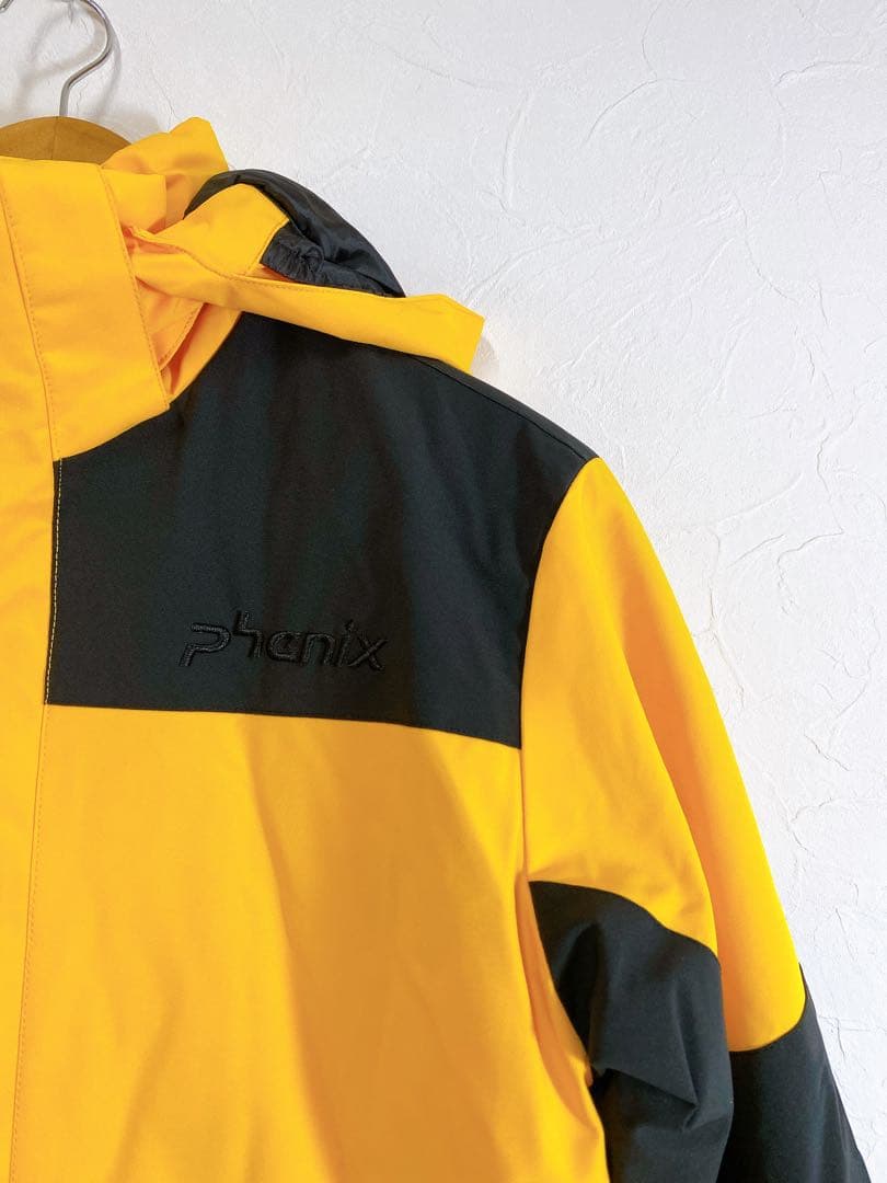 PHENIX フェニックス スキーウェア 上下セット キッズ イエロー 160