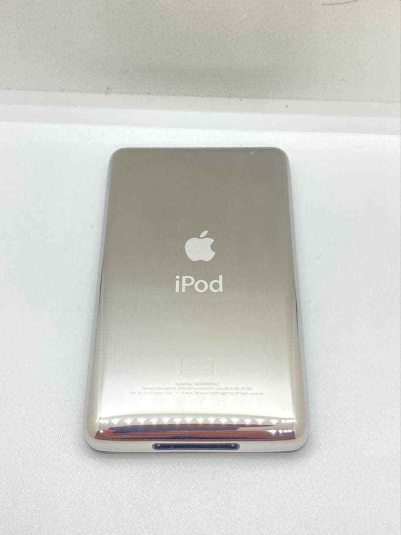 iPod classicSSD512GBにグレー　3000mAh シリコンケース