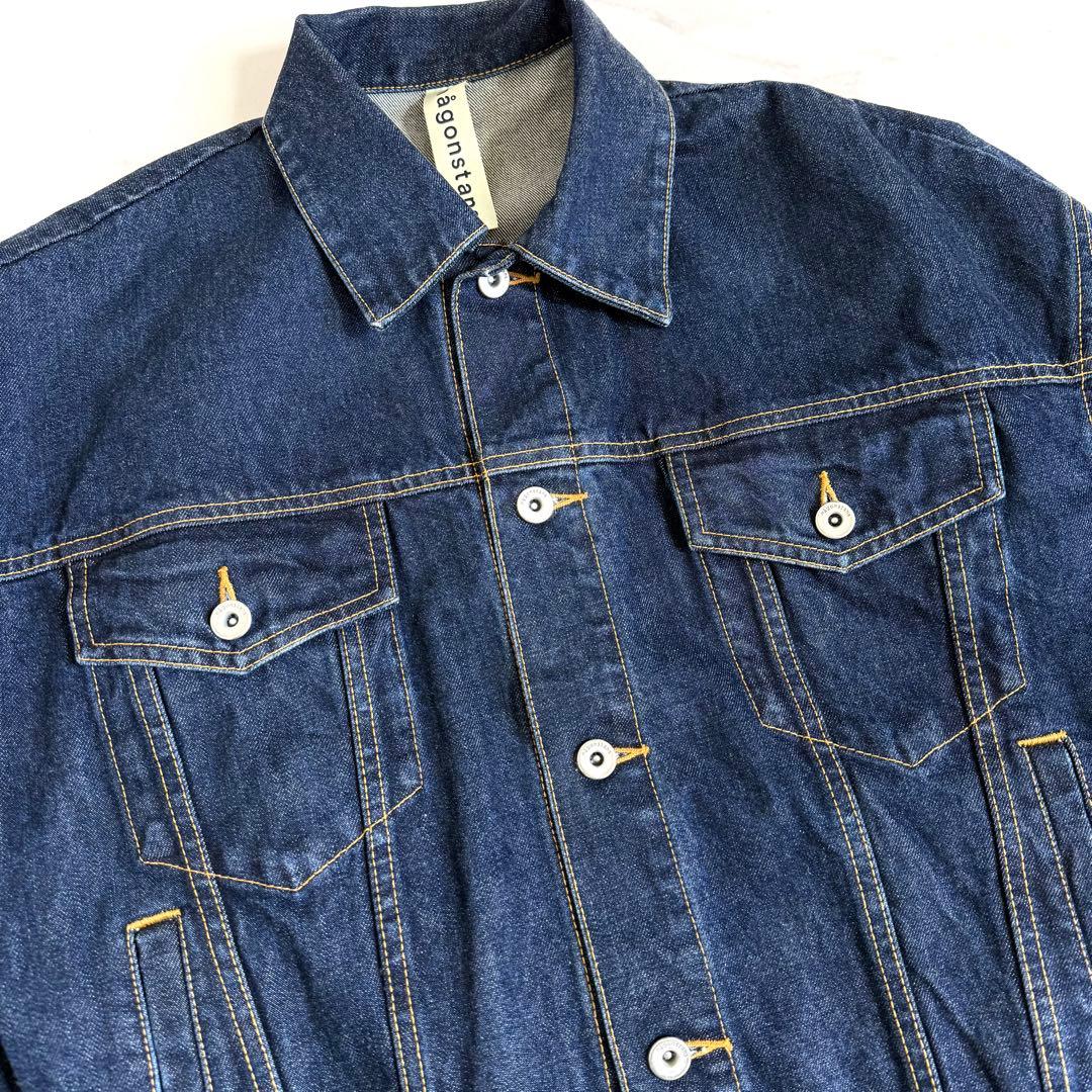 人気☆ナゴンスタンス オーバーサイズデニムジャケット 38 定価3.9万円