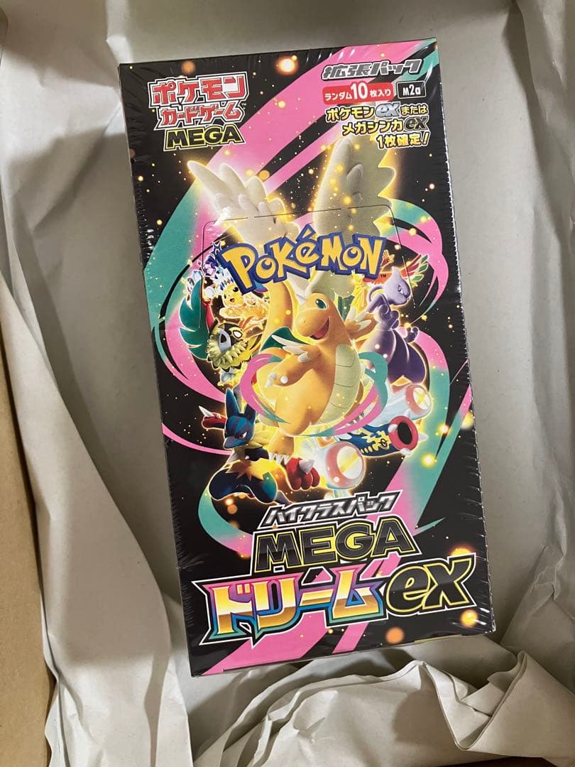 ポケモンカードゲーム MEGA ドリームEX 新品未開封 シュリンク有