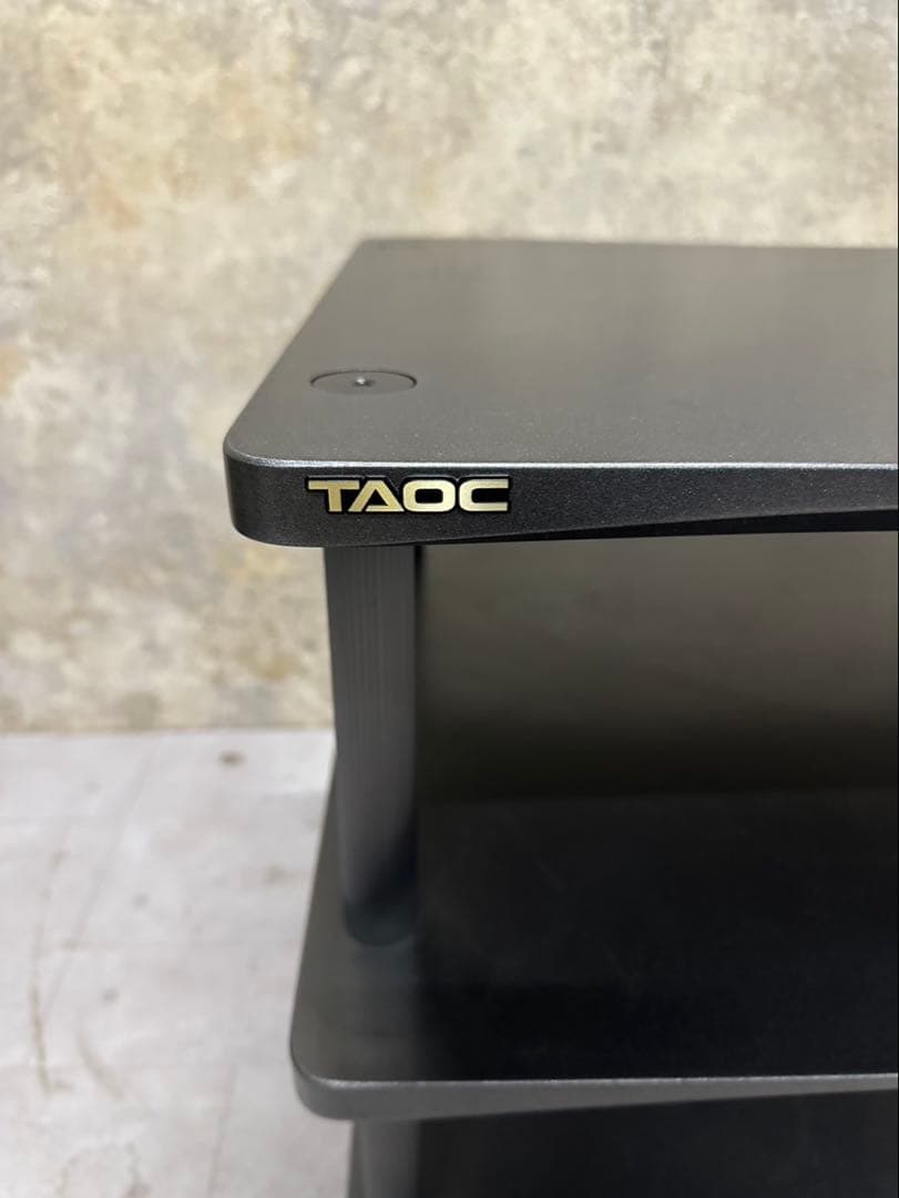 TAOC（タオック）オーディオラック 3段 キャスター付きAVラック 機器ラック