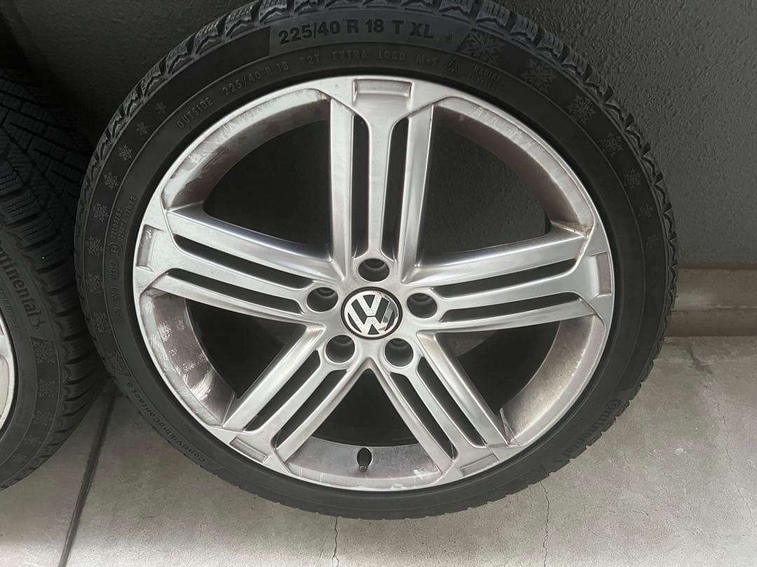 Volkswagen 225/40 R18 ホイールスタッドレスセット(3/4)