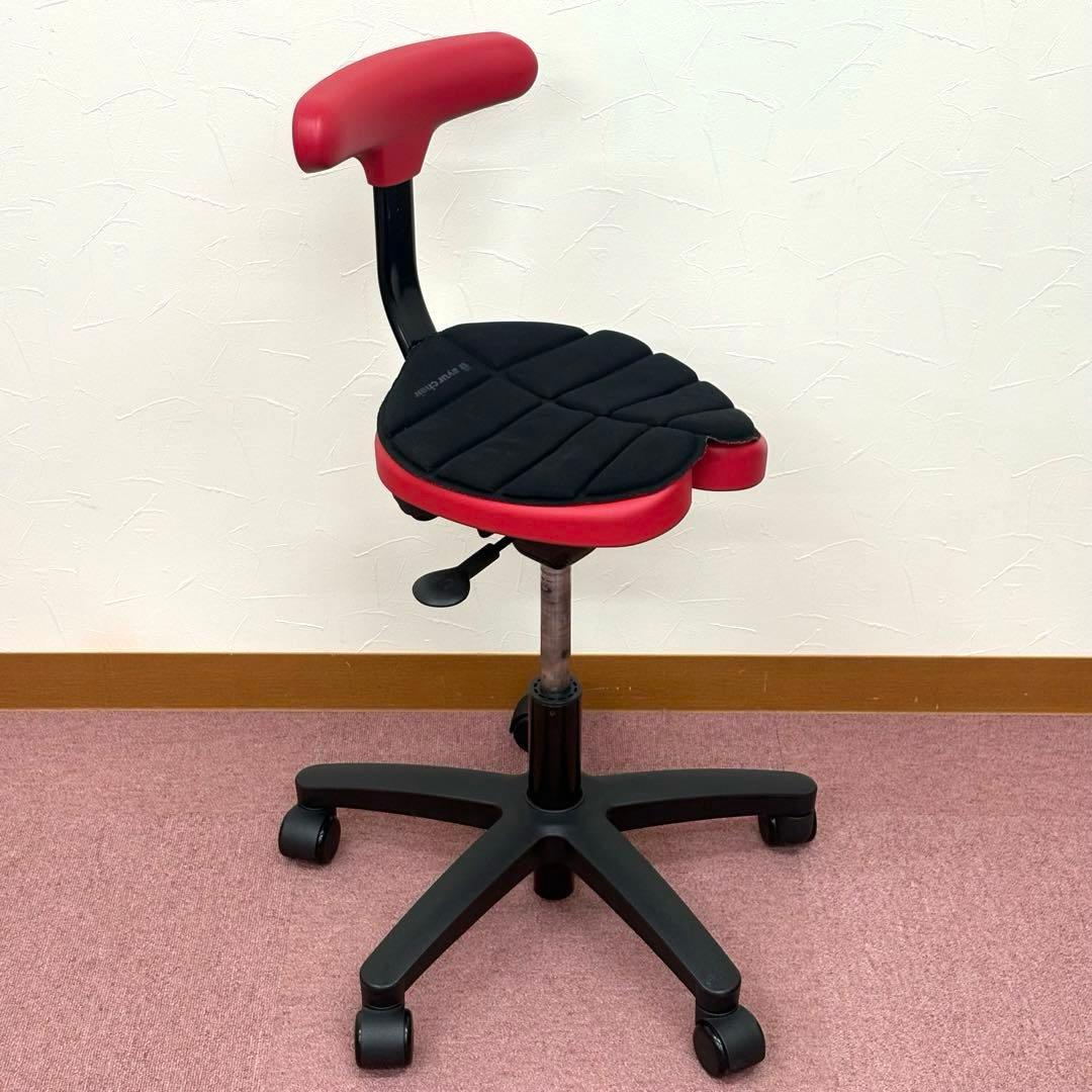 ayur chair アーユルチェア オクトパス 体圧分散マット付 レッド