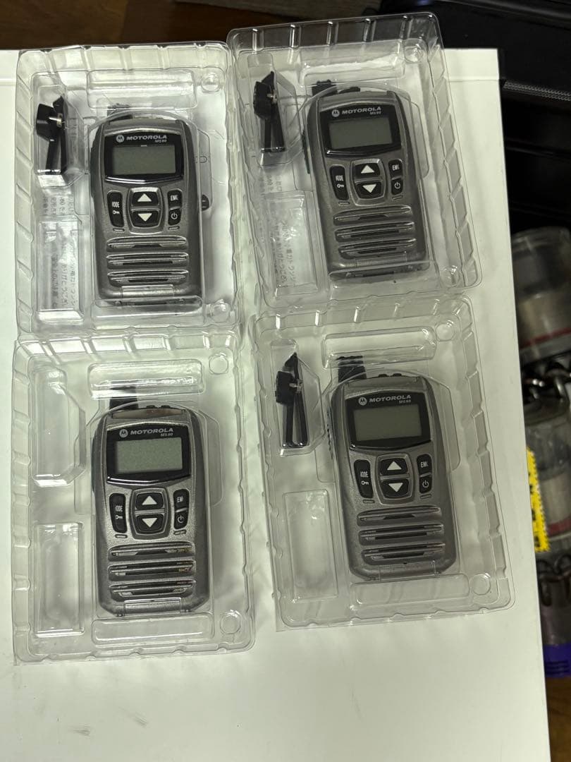 特定省電力トランシーバー１０台セット エネループおまけ　電池の数追加