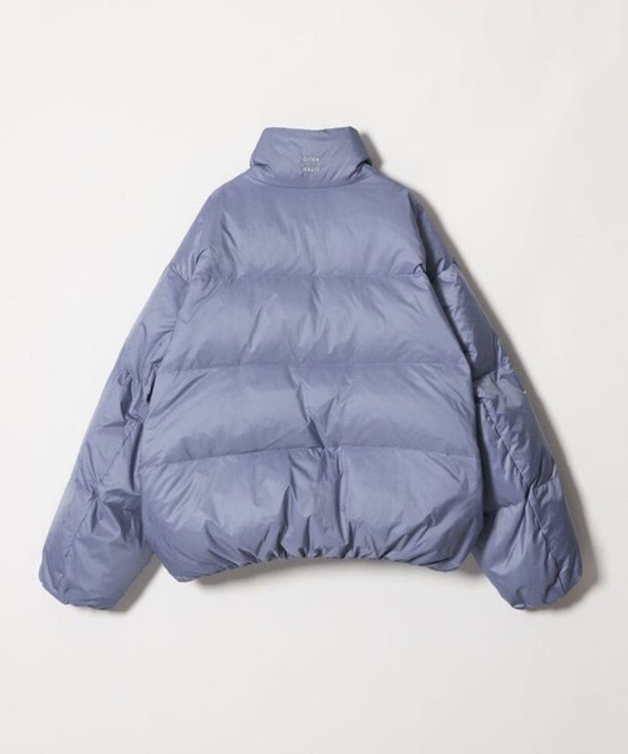 完売品【別注】＜TAION×CITEN＞バルーンダウンブルゾン　ライトブルー M