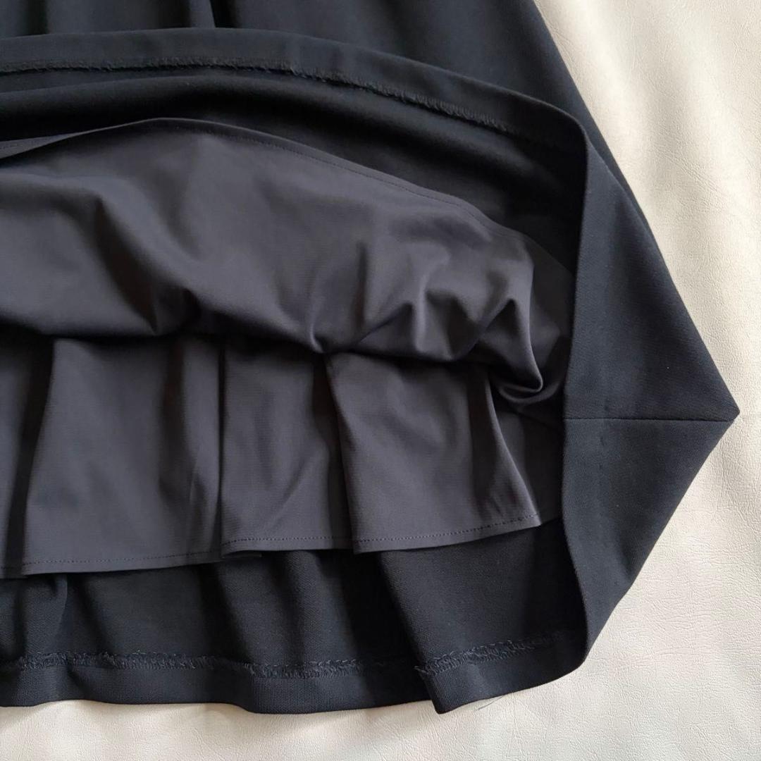 【セオリーリュクス】ワンピース　PEBIAL DERRIE 　ネイビー　36