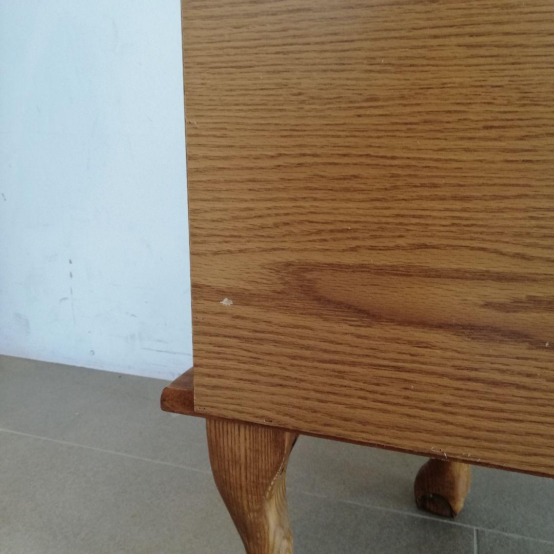 Φ ドラゴンクロウ ガラスキャビネット ハーフムーン型 アンティーク