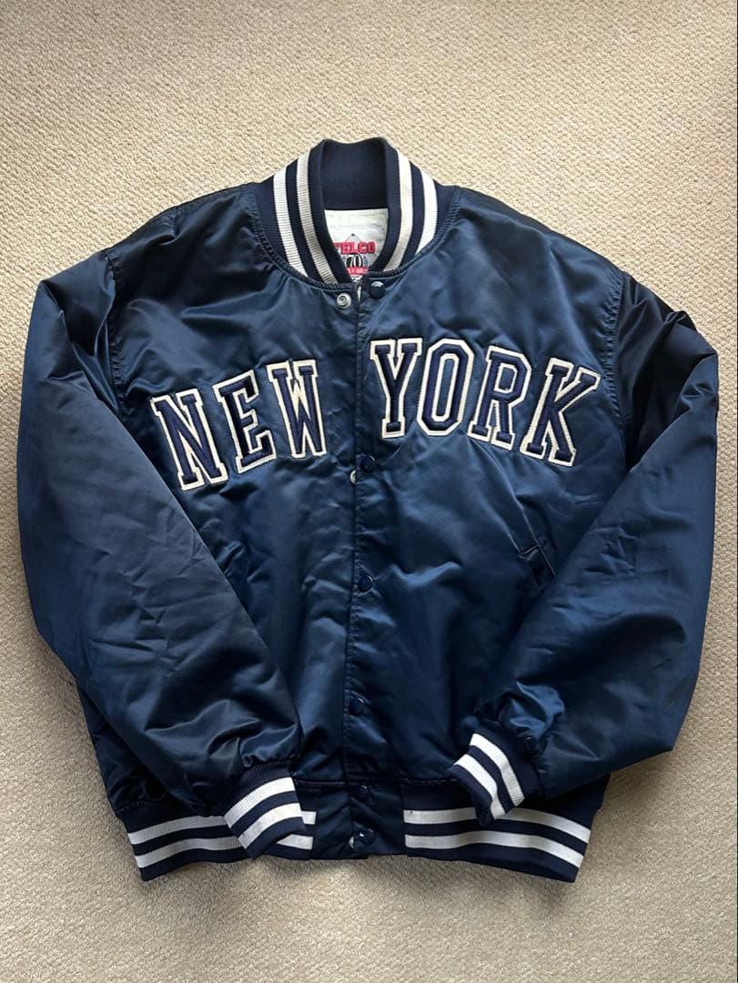 Felco NEW YORK スタジャン ネイビー