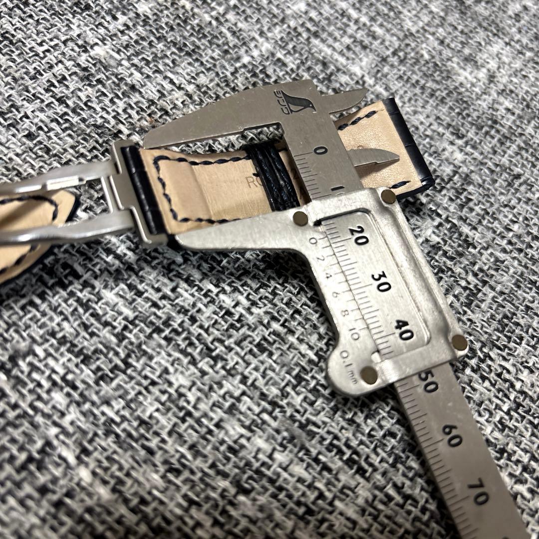 グランドセイコー　純正　本革ベルト　バックル