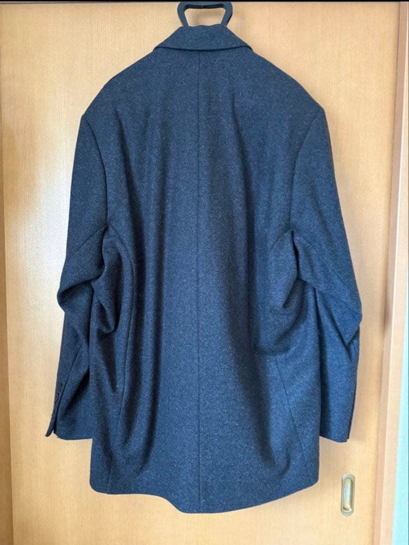 ZARA ダークグレー ダブルブレストジャケット XL